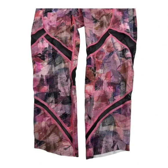 Lululemon On Pace Crop Sun Dazed Multi Pink - Picture 4 of 11